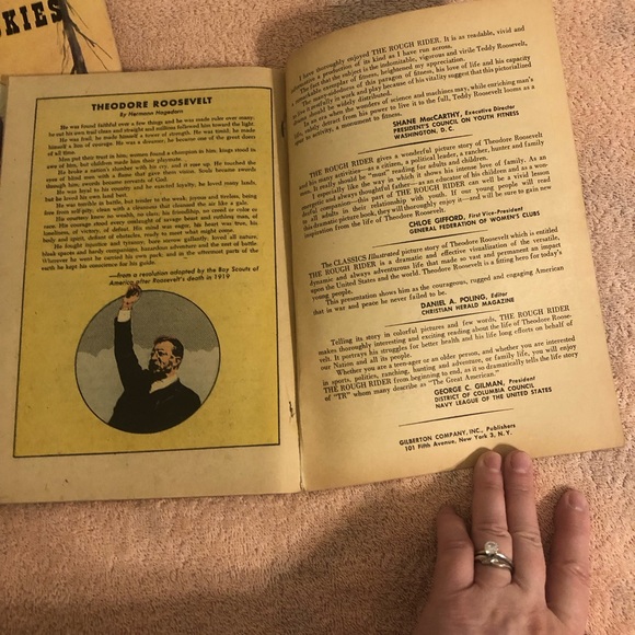 Lot of 2 Vintage Classics Illustrated Special Issue The Rough Rider - Picture 9 of 13